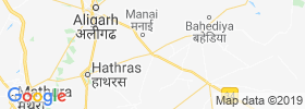 Sikandra Rao map